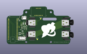 3D render of the board.