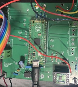 The manufactured board.