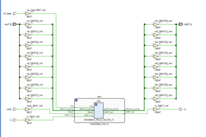 Generated schematic for the block design.
