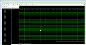 Integrated logic analyzer capture.